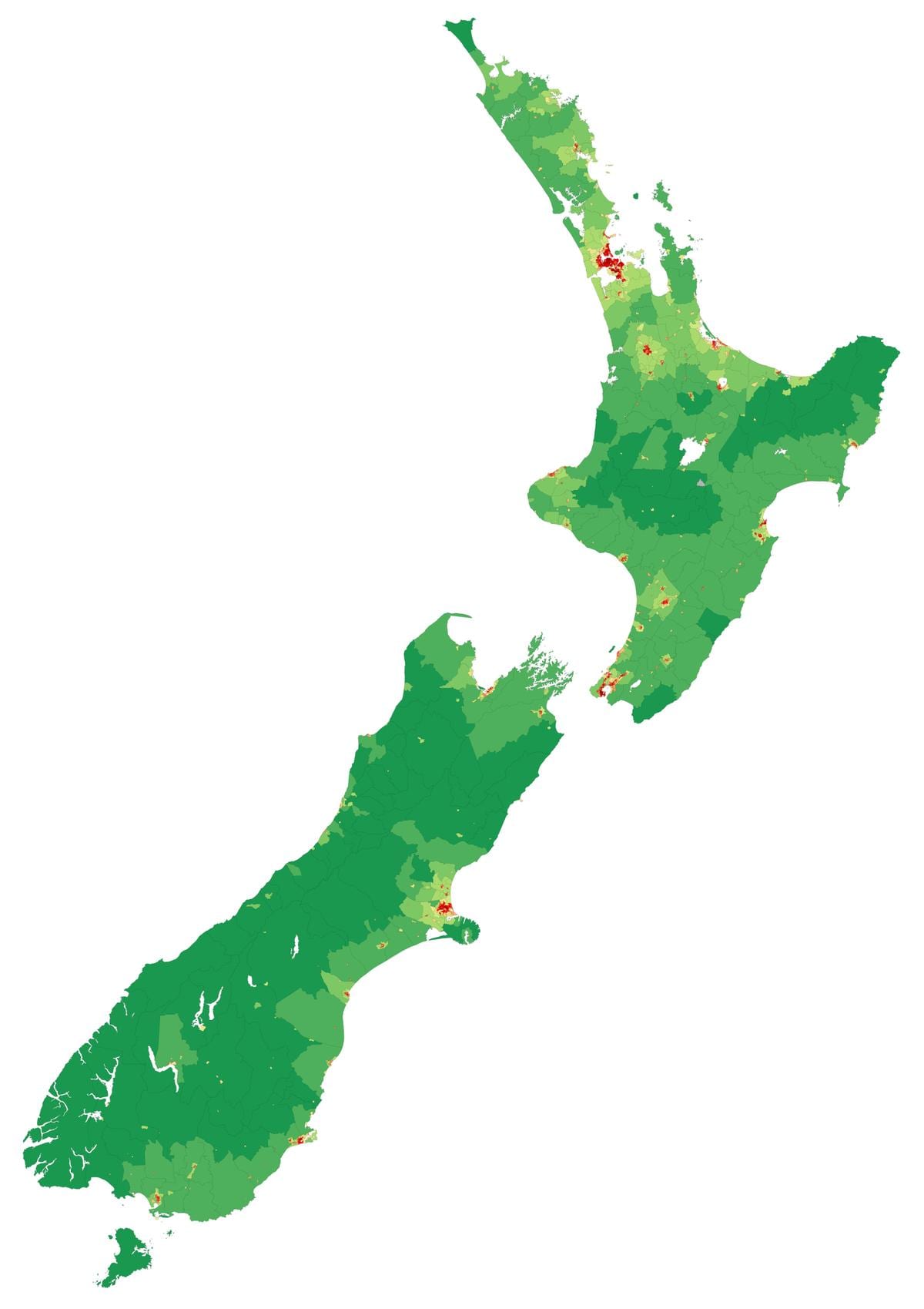 Novi Zeland offline kartu za android